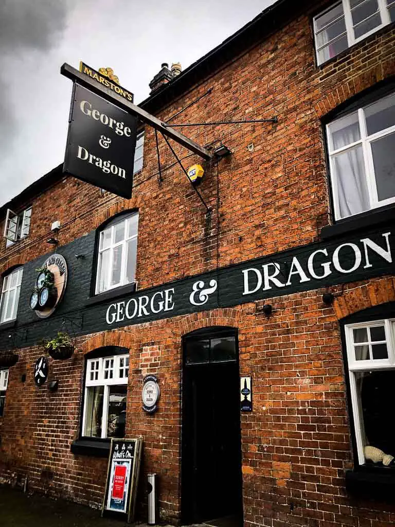 george and dragon pub alrewas