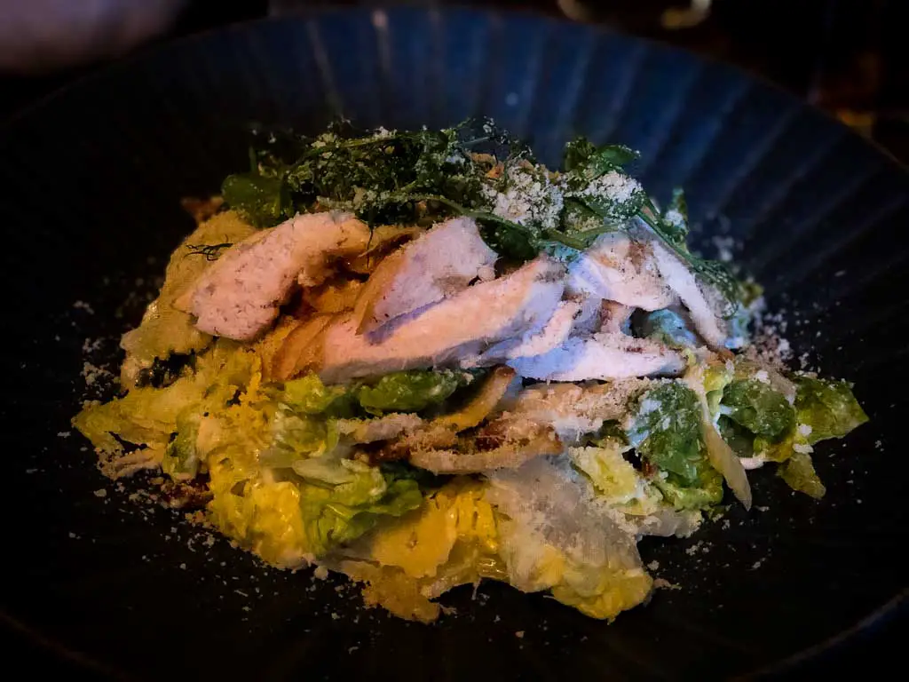chicken caesar salad