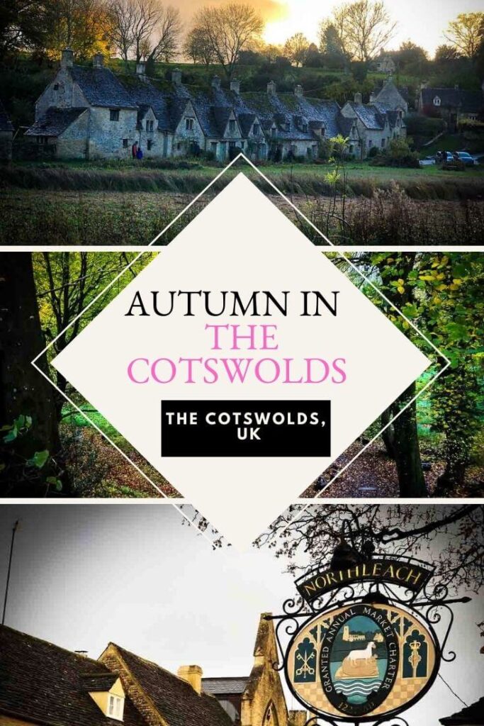 autumn in the cotswold pin